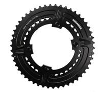 Plato asimétrico de carretera 50-34T 110BCD para 105 R7000 para ULTEGRA R8000 para DURA-ACE R9100, 7075 cadena doble de aleación de aluminio para bicicleta de 11 velocidades (34/50T)