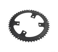 Plato asimétrico de carretera para 105 R7000 R8000 para dura-ace R9100, | 110 mm para bcd 4 pernos bielas dobles, 7075-T6 aluminio 50-34t 52-36t 53-39t, 10/11/12 velocidad compatible 105