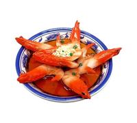 Plato caliente chino realista, accesorios para fotos para exhibir alimentos falsos modelo tradicional platos de aperitivo