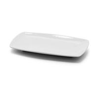 Plato Capacidad Plan Tokio Blanco de Porcelana 36x21 CM SATURNIA para Restaurant