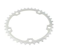 Plato carretera 5 brazos d.130 dientes alize 39 interior plata aluminio 7075 tip