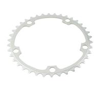 Plato carretera 5 brazos d.130 dientes alize 40 interior plata aluminio 7075 tip