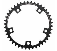 Stronglight Plato CT2 Road 10/11 velocid., 5 brazos, círculo de agujeros de 130 mm negro 42 dientes