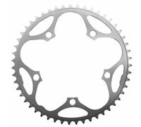 Plato carretera 5 brazos d.130 Stronglight Dural 51 dientes plata tipo Shimano 8