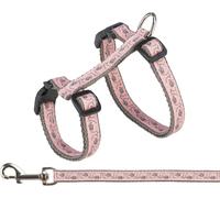 Plato con correa 27-45 cm/13 mm gris/rosa