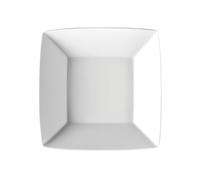 Plato Cuadrado Profundo Thomas Loft Blanco 22 Cm