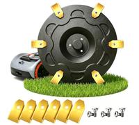 Plato de 6 cuchillos compatible con Segway Navimow i105E, i108E, i110n, i205 AWD, i208 AWD