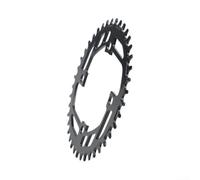 Plato de acero, 130 para BCD 40T Plus-Menos Diente para BAFANG Mid-Drive Bicicleta Eléctrica, Pieza de Repuesto Negra