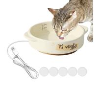 Plato de Agua Multi-Animales Solución de Hidratación para Mascotas Cuenco de Agua para Conejo Cuenco de Bebedero para Pájaros Dispensador de Agua para Pollo Dispensador de Agua para Mascotas