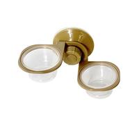 Plato de agua para alimentos, con ventosa, comedero antiescape, apto para árbol de rana barbuda