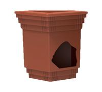 Plato De Alimentación De Reptiles - Turtle Food Bowl, Bandeja De Decoración Del Acuario | Designación De Paisajes De La Zona De Tomas Solares, Camarones, Arañas, Geckos, Cangrejos, Tortugas, Accesorio