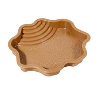 Plato de alimentación de tortugas | Construcción de resina ecológica | Bowl poco profundo con base anti-tip y rampa de fácil acceso | Fabricante de hábitats versátiles para tortugas Geckos y otros pe