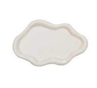 Plato de almacenamiento grande irregular for joyería, accesorios de fotografía de cerámica, cuenco decorativo for el hogar