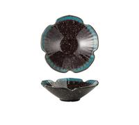Plato de aperitivo chino de cerámica con flor de ciruelo, plato pequeño retro para el hogar, platos para aperitivos (B)