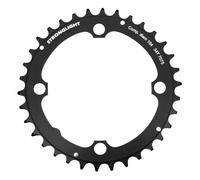 Plato de bicicleta de montaña 4bra d.104 stronglight triple 34dts medio negro a