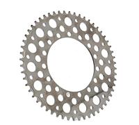 Plato de bicicleta plegable, suave, resistente, anticorrosión, a prueba de desgaste, para bicicleta de carretera y BMX plegable. (Gris plomo)