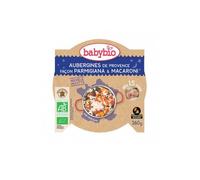 Plato de Buenas Noches Orgánico Babybio Verduras Italiano y Parmesano en 15 meses 260 g