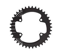 Plato de cadena bicicleta, Ligero aleación aluminio Narrow Wide 96mm BCD 34T, Plato cadena montaña carretera, para ciclistas de montañismo y ruta con rueda disco