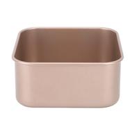 Plato de cocción cuadrado profundo resistente a palos, bandeja de horno apilable de acero al carbono grueso para pastel, pan, barbacoa, oro (32,7 x 24,4 x 31,5 pulgadas)