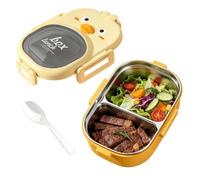 Plato de comida genérico isotérmico | Contenedor de comida en forma de pato | Contenedor de comida Camping | Para Adolescentes Adultos Estudiantes Viajeros Oficina Viajes Escuela Picnic Camping Road