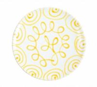 Plato De Comida Gmundner Cerámica Amarillo Llamado D: 25 Cm / H: 2,8 Cm