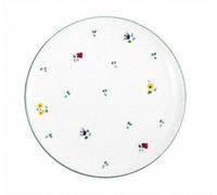 Plato De Comida Gmundner Cerámica Con Flores Espolvoreadas Taza 25 Cm