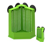 Plato de Comida para Reptiles, Plato de alimentación de dragón Barbudo con, de Esquina antiescape, Suministros para Mascotas para Guardianes de recinto de terrario, Principiantes