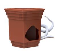 Plato de Comida para Reptiles, Terrario para Dragón Barbudo con Integrado, Zona de Asolación Diseño de Paisaje Simulado Decoración para Anfibios Sapos Cornudos Arañas Serpientes