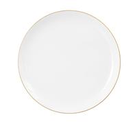 Plato De Comida Redondo Seltmann Weiden Liberty Con Borde Dorado 27,5 Cm