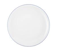 Plato De Comida Seltmann Weiden Compacto Con Borde Azul 27 Cm