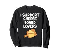 Plato de degustación I Support Cheese Charcuterie Board Lovers Sudadera