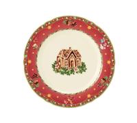 Plato De Desayuno Seltmann Weiden Marie-Luise Nostalgia Navideña 20 Cm
