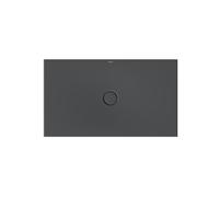 Plato de ducha BetteFloor con Anti-Slip Pro, 120x70cm, 1672-400AE, Color: cuervo