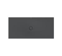 Plato de ducha BetteFloor con BetteGlaze Plus, 1600x750mm, 5949-400PLUS, Color: cuervo