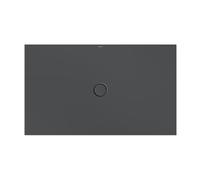 Plato de ducha BetteFloor con soporte de plato mínimo y BetteGlasur Plus, 1500x900mm, 5936-400PLUS,T1, Color: cuervo