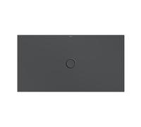 Plato de ducha BetteFloor con soporte mínimo y BetteAntiSlip Pro, 1500x800mm, 5937-400AE,T1, Color: cuervo