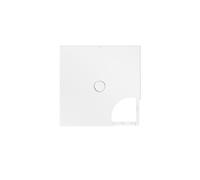 Plato de ducha BetteFloor con soporte mínimo y BetteAntiSlip Pro, 800x800mm, 5831-414AE,T1, Color: pedernal