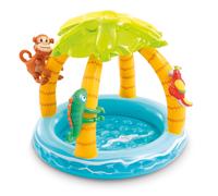 Plato de ducha con techo Isla 102 x 86 cm Intex 58417