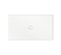 Plato de ducha de suelo Bette con soporte mínimo y antideslizante Pro ,160x90cm, 5966-440AE,T1, Color: Nieve (blanco mate)
