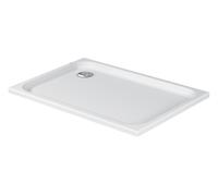 Plato de ducha Duravit D-Code, 1200x800mm, rectangular, versión empotrada, 720113000000000, Color: Blanco