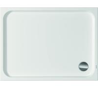 Plato de ducha Duravit D-Code, 1200x900mm, rectangular, versión empotrada, 720255000000000, Color: Blanco