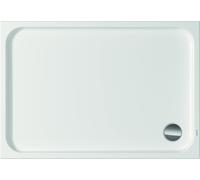 Plato de ducha Duravit D-Code, 1300x900mm, rectangular, versión empotrada, 720257000000001, Color: blanco con antideslizante