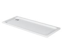 Plato de ducha Duravit D-Code, 1700x700mm, rectangular, versión empotrada, 720096000000000, Color: Blanco