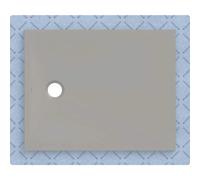 Plato de ducha Geberit CleanFloor30, integrado, con vellón de estanqueidad, 100x80cm, 551004291, Color: gris / mate - CM