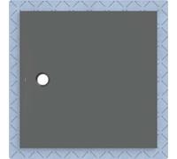 Plato de ducha Geberit CleanFloor30, integrado, con vellón de estanqueidad, 120x120cm, 551026DM1, Color: grafito / mate - CM
