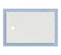 Plato de ducha Geberit CleanFloor30, integrado, con vellón de estanqueidad, 140x90cm, 551.015.00.1, Color: blanco / mate