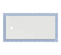 Plato de ducha Geberit CleanFloor30, integrado, con vellón de estanqueidad, 170x80cm, 551010001, Color: blanco / mate - CM