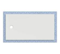 Plato de ducha Geberit CleanFloor30, integrado, con vellón de estanqueidad, 170x90cm, 551018001, Color: blanco / mate - CM