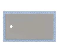 Plato de ducha Geberit CleanFloor30, integrado, con vellón de estanqueidad, 170x90cm, 551.018.29.1, Color: gris / mate