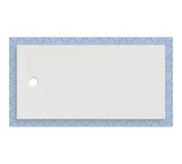 Plato de ducha Geberit CleanFloor30, integrado, con vellón de estanqueidad, 180x90cm, 551.019.00.1, Color: blanco / mate